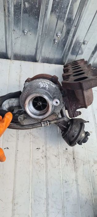Turbina/turbosuflanta Peugeot 307 motor 2.0 hdi,136 cp,an 2002-2007