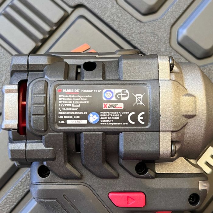 Aкумулаторен ударен винтоверт PARKSIDE въртящ момент: 170 Nm