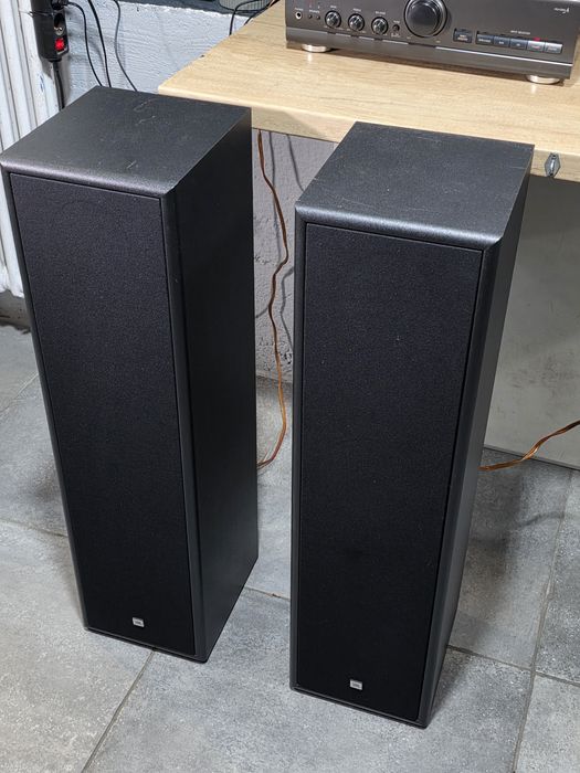 Boxe de podea JBL TLX-320, 3 cai, Black, hifi stereo retro