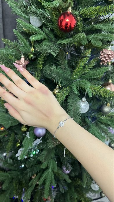 Браслет серебряный