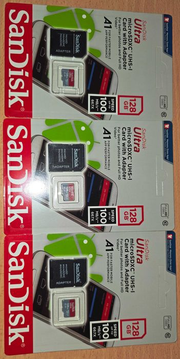 SD memory  Карта памет Sandisk Ultra 128GB