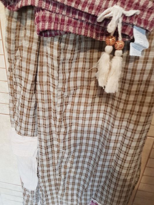 Pantaloni noi. Bumbac organic. Boho style. Shabby chic