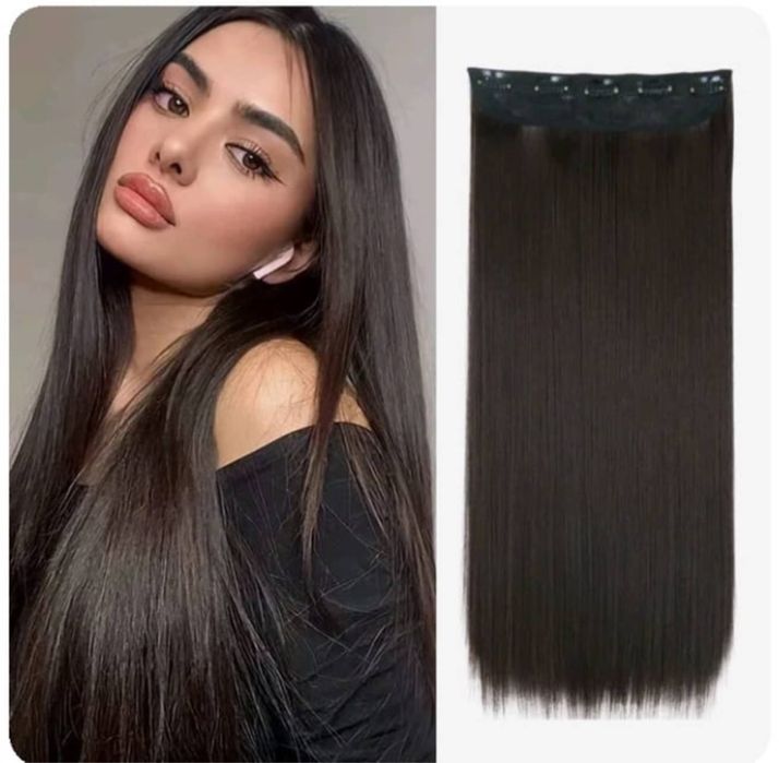 Черни треси екстеншън 21€