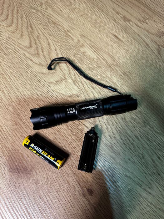 Lanterna LED Verde DARKBEAM 501M Nou, Vanatoare, Incarcabila, IPX65