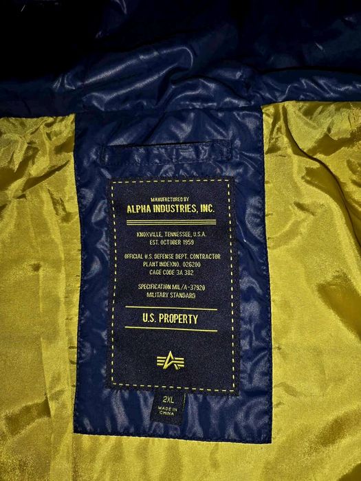 Мъжко зимно яке ALPHA INDUSTRIES