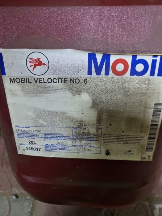 Масло mobil velocite no.6