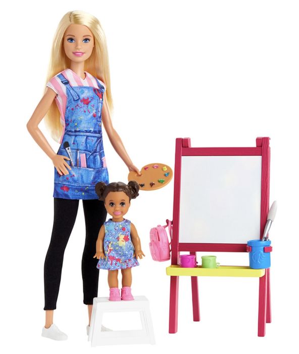 Барби и Челси художнички