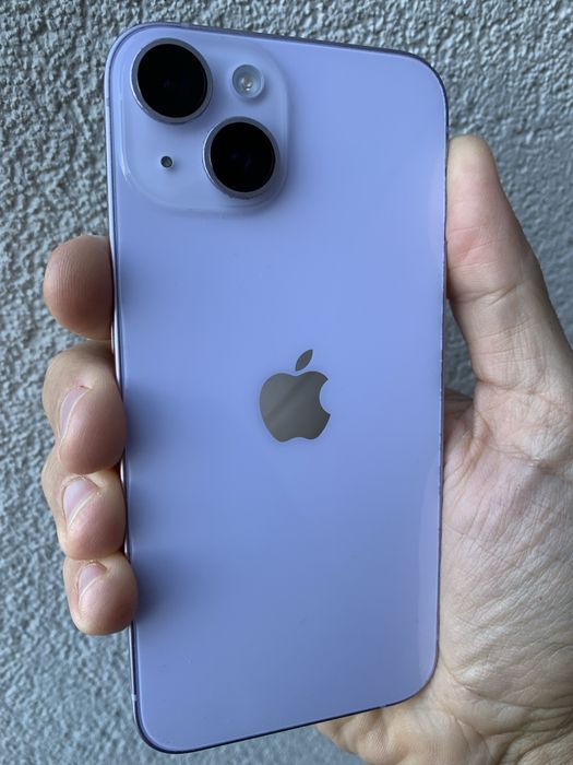 iPhone 14 5G 128 Purple Limited Edition Mov ca Nou Sanatate Baterie 100% Raritate