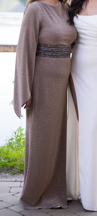 Vand rochita ocazii,lurex nisip.