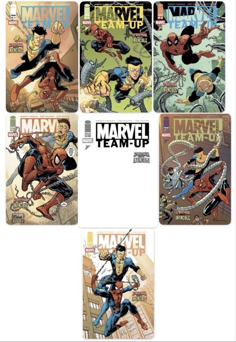 Комиксы по неуязвимому и человеку пауку