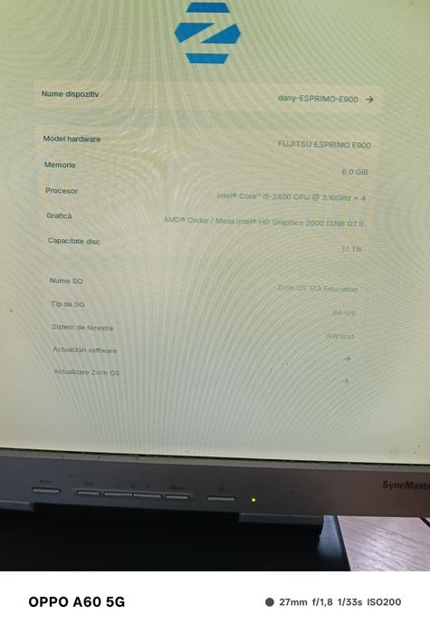 PC complet i5 Fujitsu Siemens