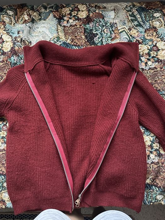 Кардиган красный