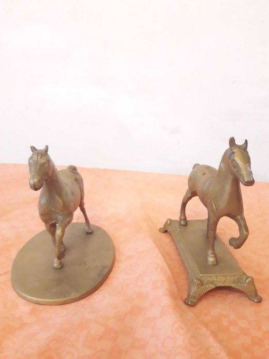 Statuie cal din bronz masiv