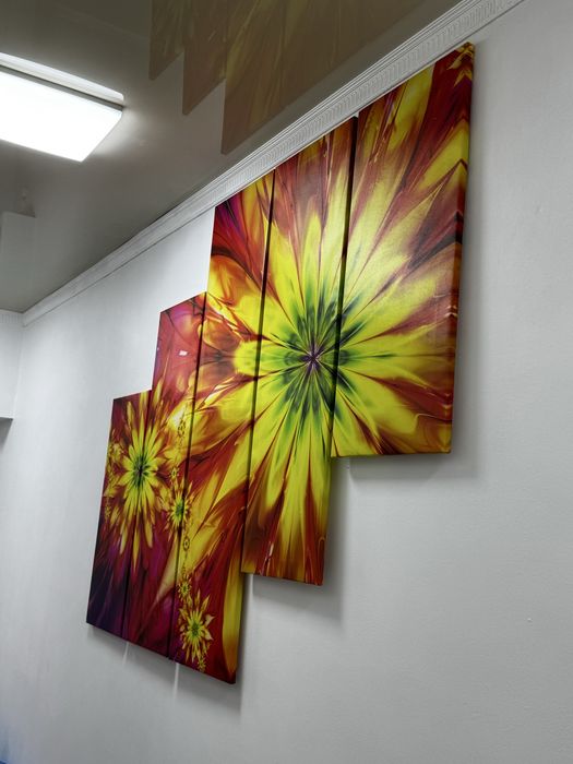 Картина на 1 гвозде