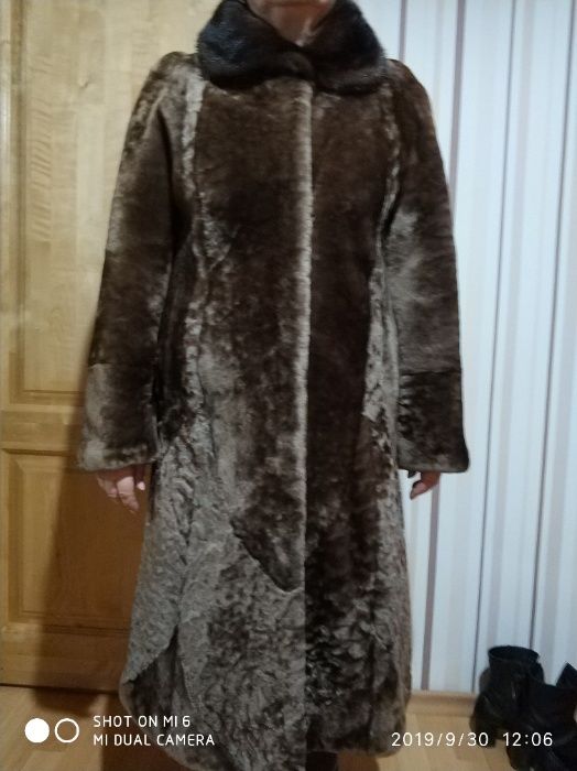 шуба мутоновая размер 48-50