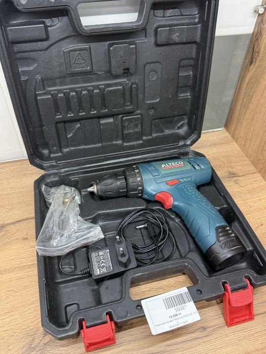 Продается аккумуляторная дрель-шуруповерт Alteco CD 1210 Li