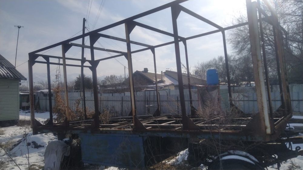 Продам прицеп. На камазовском ходу.
