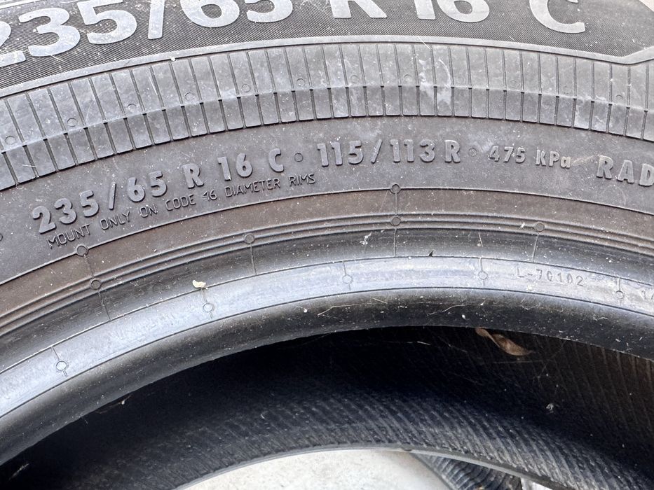 235/65/R16C Continental VanContactEco 2бр летни бус dot4022