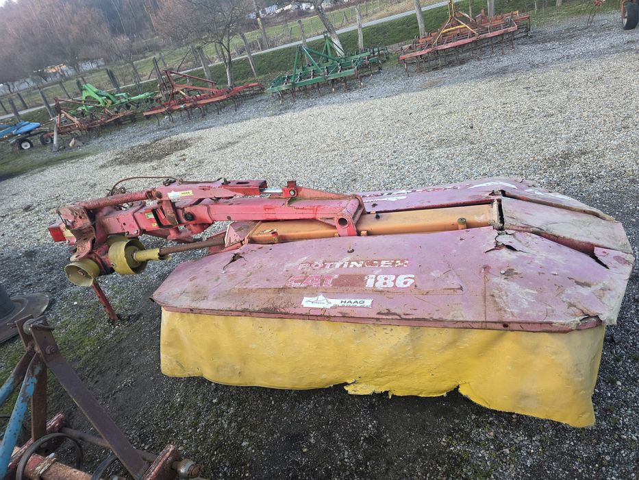 Cositoare rotativa in tiranti la tractor pottinger 185 hidraulică