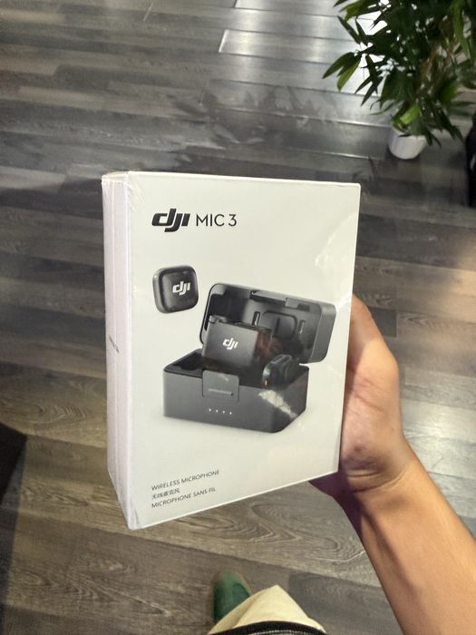 Микрофон DJI Mic 3 2 TX + 1 RX + Charging Case черный