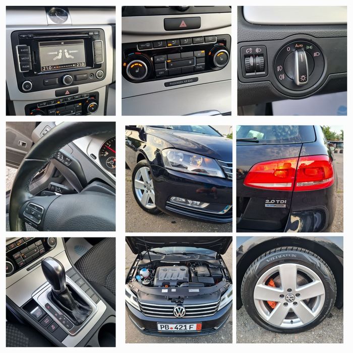 VW Passat B7 ~ 2012 ~ 2.0 TDI-140CP ~ Cutie Automată DSG ~ Euro5 ~ Navi , Klimă , Jante R17 ~ Import Germania ~ IMPECABILĂ