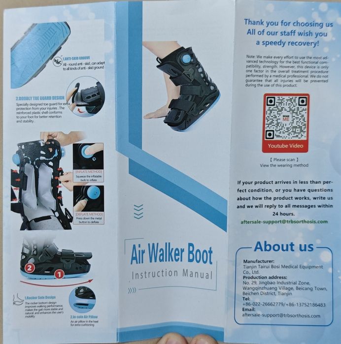 Gheata orteza recuperare