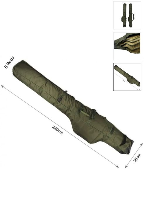 Husa CARP Spirit MAGNUM Multi-sleeves5 lansete+mulinete