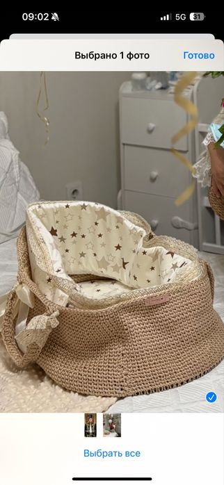 Люлька ручная работа