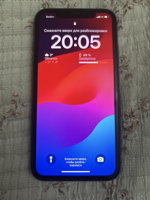 Айфон 11 64 гб емкость 75%