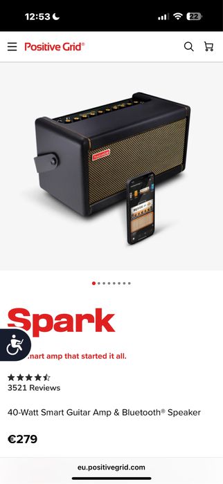 Комбо усилвател positive grid spark