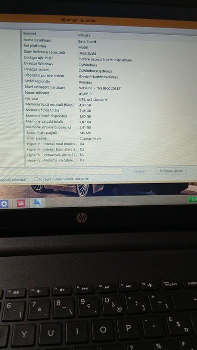 Vand Leptop hp an stare buna de funcționare
