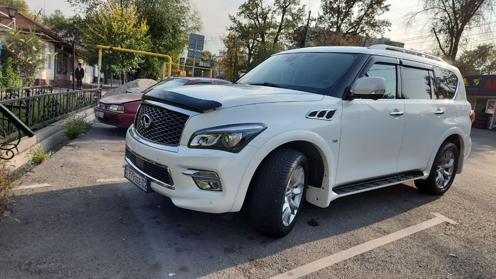 QX80 2015год все опции