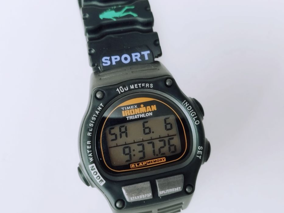 Vechi ceas Timex Ironman Triathlon LCD Digital