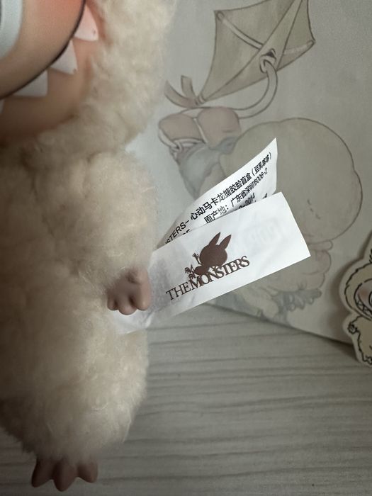 Играчка labubu The Monsters Exciting Macarons Pop Mart Soy Milk