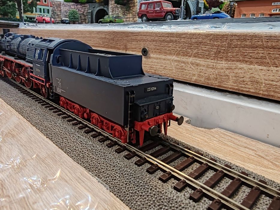 Locomotiva br 03 trenulețe electrice h0 digitala