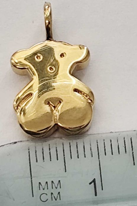 (AG35) Pandantiv aur 18K  Ursulet  1.58gr  b35709  - Garantie 2 ani !