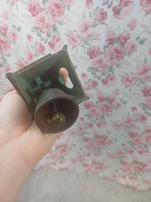 Vintage Японска чугунена камбана/вятърна камбанка