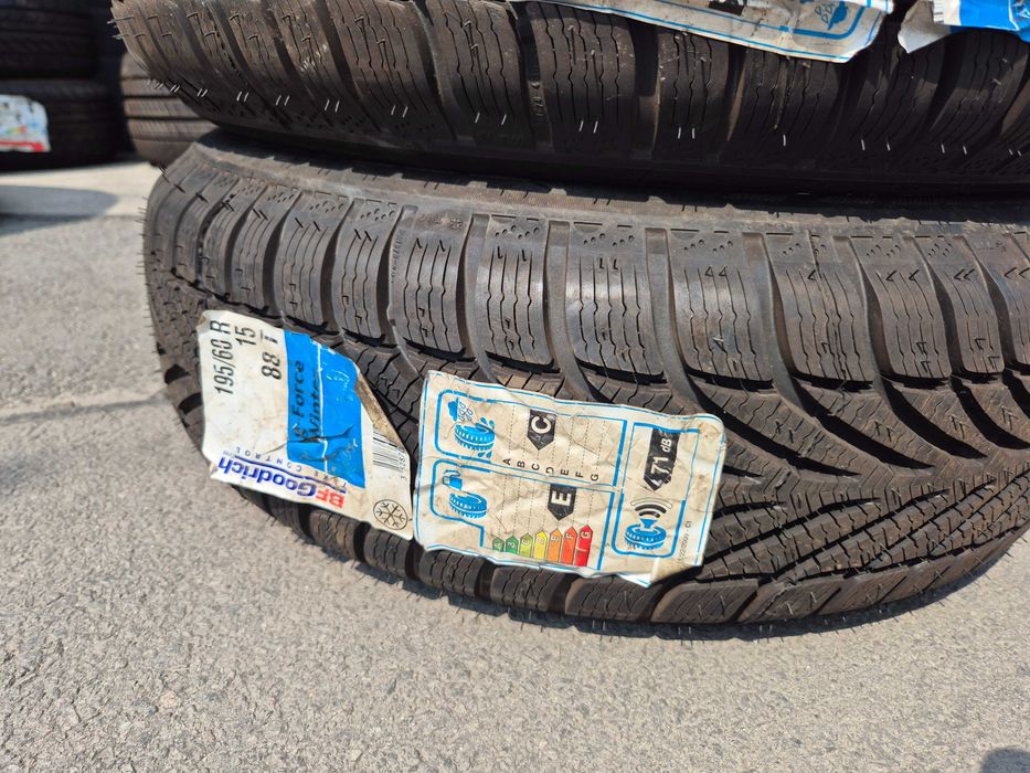 2 Anvelope M+S IARNA - 195/60/15 - BFGoodrich - NOU - DOT 2014 !