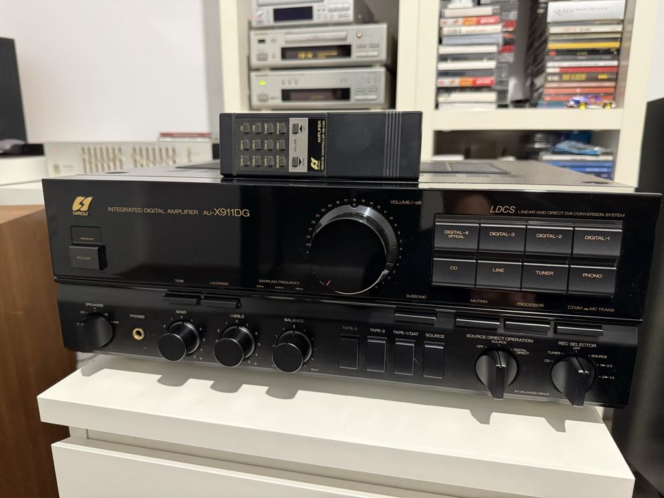 sansui Aー900XV SANSUI AU-Alpha-607-NRA (AV demo) amplificator integrat (2x100W
