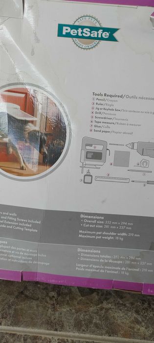 Врата за куче. Petsafe 740ef