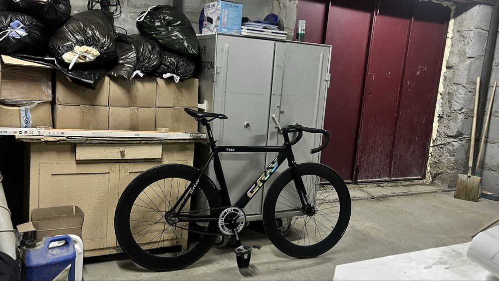 Велосипед fixed gear gray f10