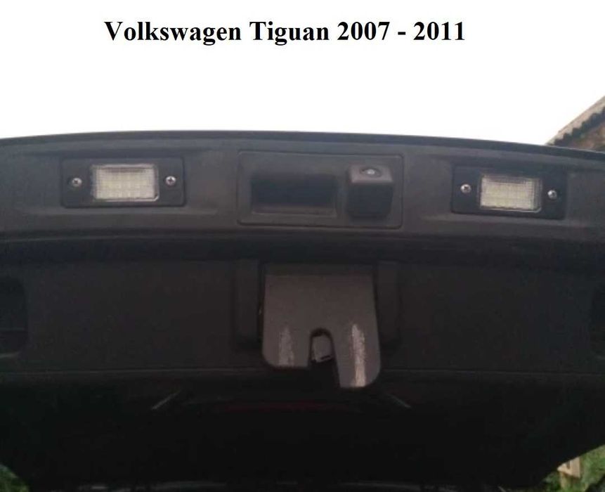 LED Плафони Porsche Cayenne VW Touareg Passat Tiguan Golf Заден Номер