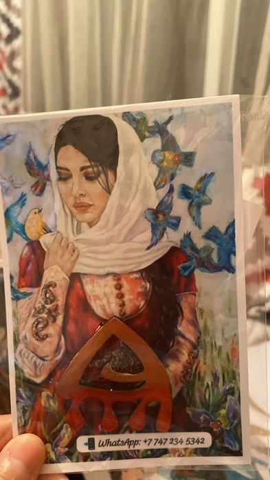 Продам трендовые этно-брошь