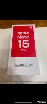 Xiaomi Redmi Note 15 Pro 256GB 8GB RAM Dual sim,glacier Blue,ring stand,sigilat