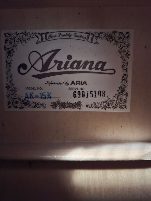 Chitara 3/4 ARIANA - pt copii