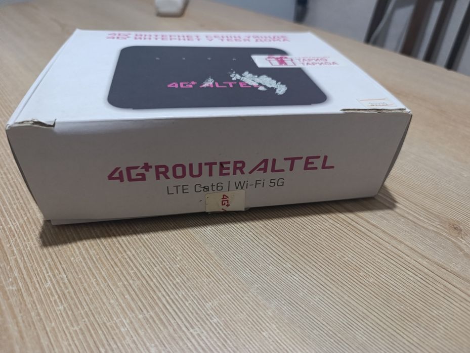 Продам 4g роутер (модем) Алтел,LTE Cat6/wi-fi 5g