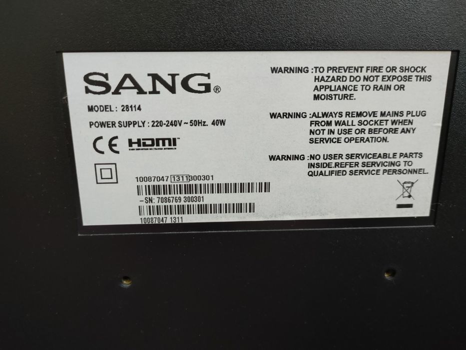 Телевизор SANG 28114