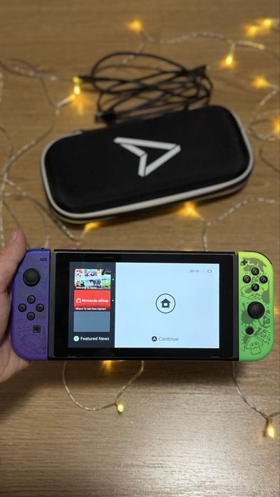 Nintendo SWITCH perfect pentru CADOU! + Husa BONUS!