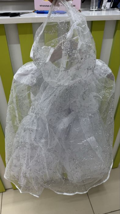 Платье Снежинки новогоднее платье