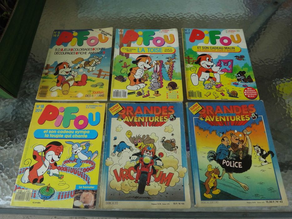 Списания "PIF" и "PIFOU"